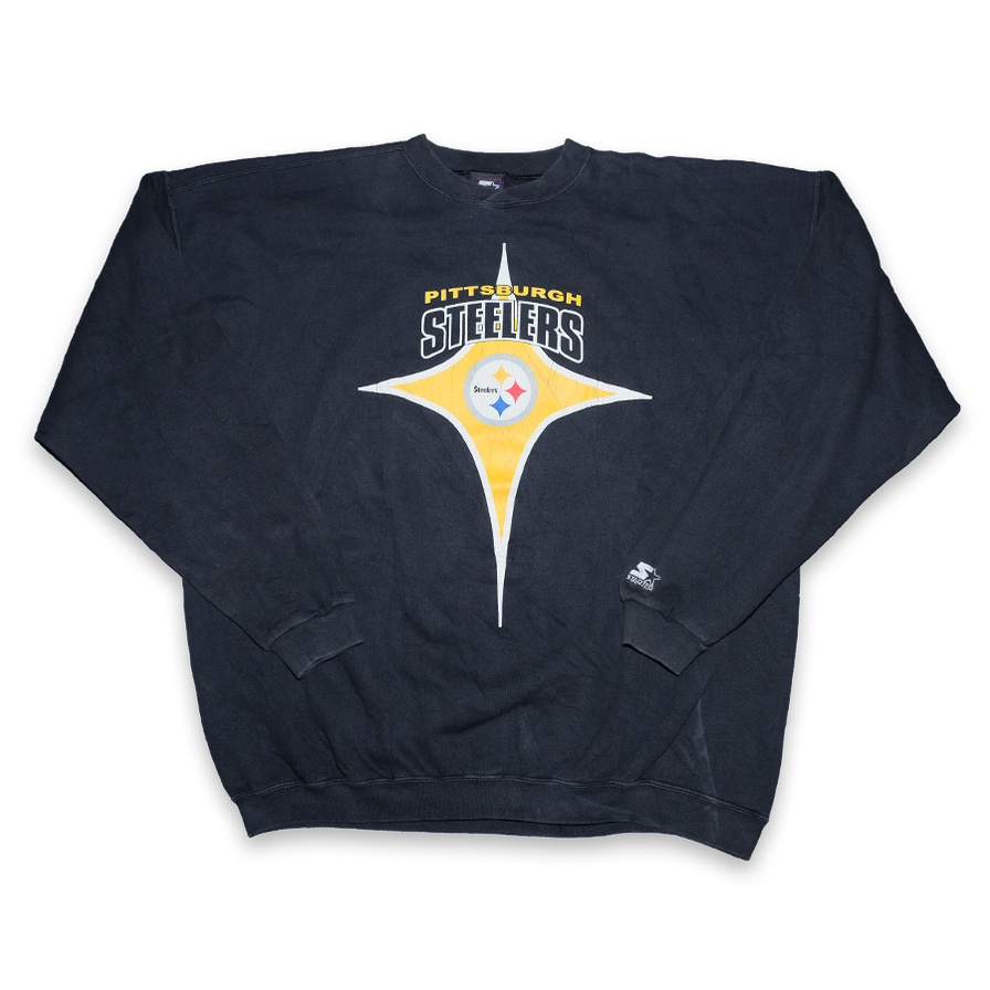 Vintage Starter Pittsburgh Steelers Sweater XLarge / XXL - Double Double Vintage