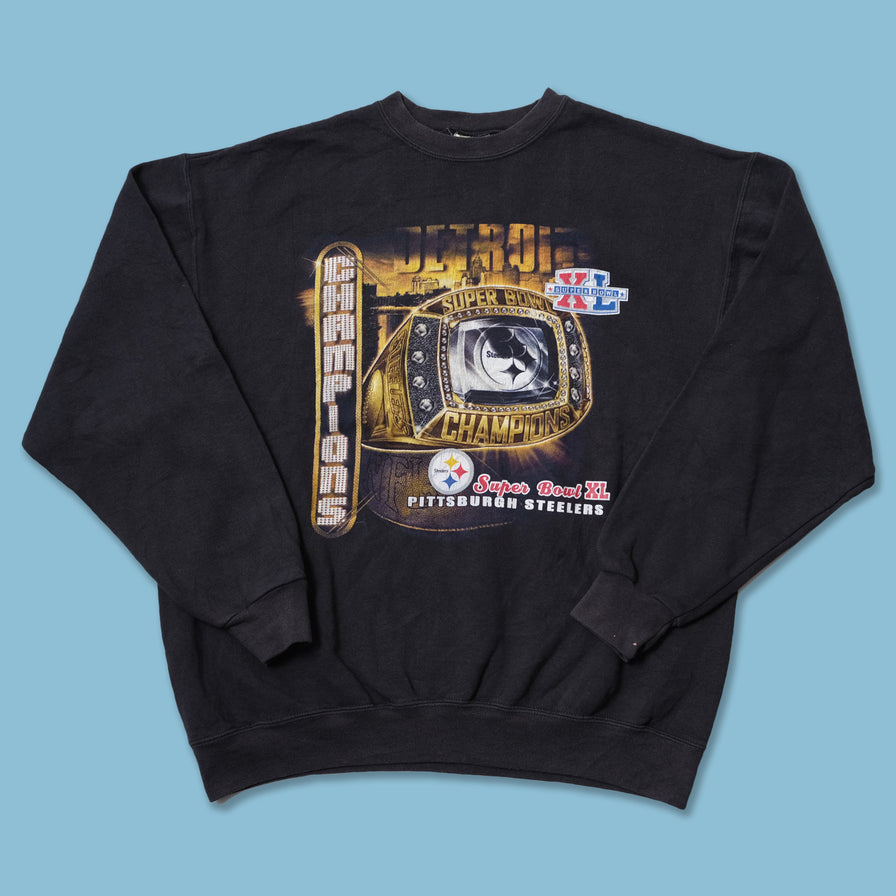 Vintage Pittsburgh Steelers Super Bowl Sweater Medium