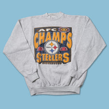 Vintage 1996 Pittsburgh Steelers AFC Champions Sweater XLarge