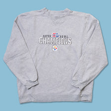 Vintage Reebok Pittsburgh Steelers Super Bowl Sweater Medium