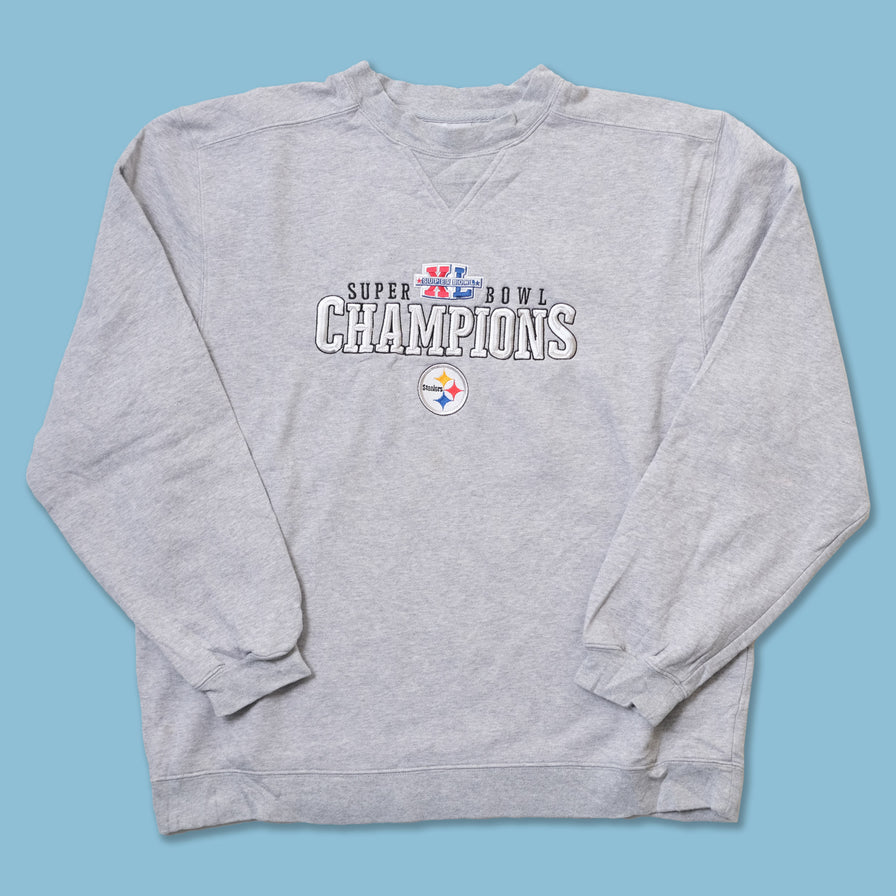 Vintage Reebok Pittsburgh Steelers Super Bowl Sweater Medium