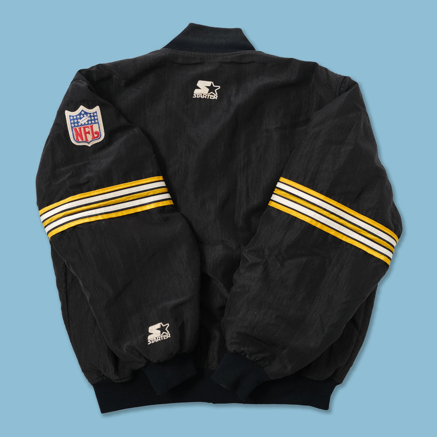 Vintage Starter Steelers College Jacket Large