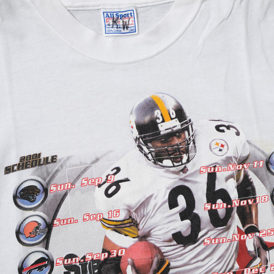 Vintage 2001 Pittsburgh Steelers T-Shirt Large