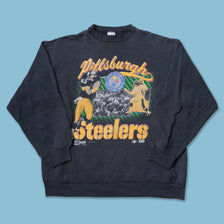 Vintage 1990 Pittsburgh Steelers Sweater Large / XLarge