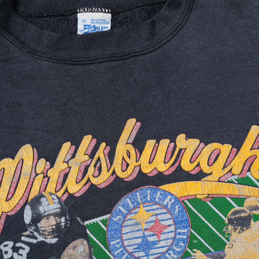 Vintage 1990 Pittsburgh Steelers Sweater Large / XLarge