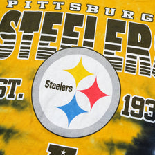 Vintage Pittsburgh Steelers Tie Dye T-Shirt Medium / Large