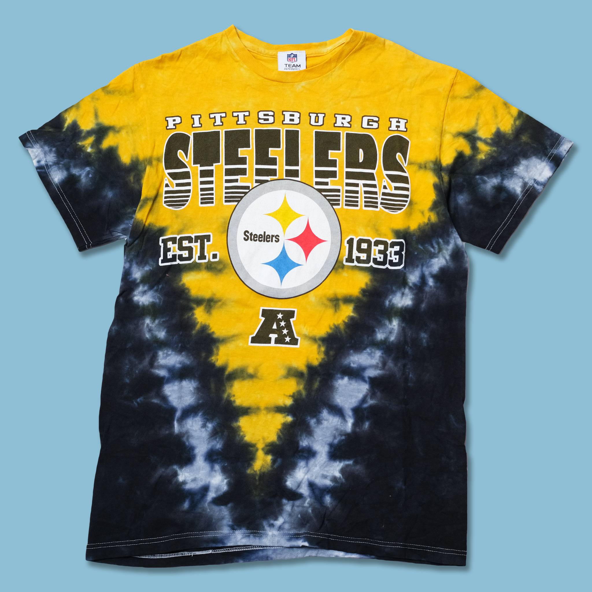 Pittsburgh Steelers V Tie-Dye T-Shirt