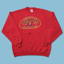 Vintage Stock Car Sweater Large