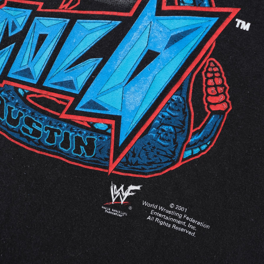 Vintage 2001 Stone Cold Steve Austin T-Shirt Large