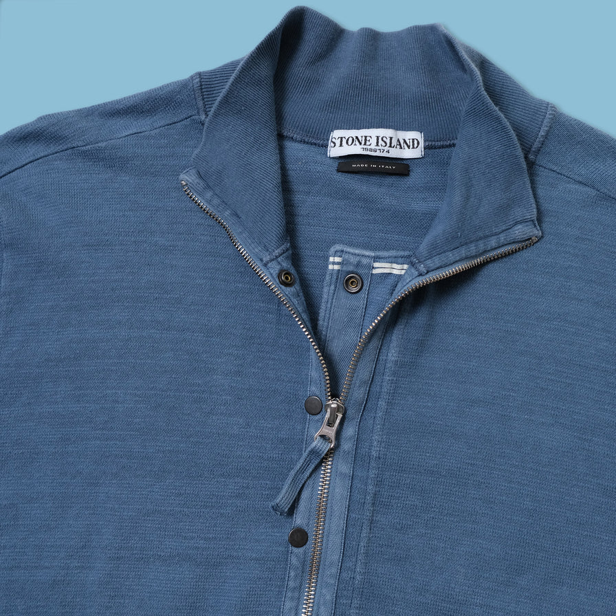 Vintage Stone Island Q-Zip Sweater Large