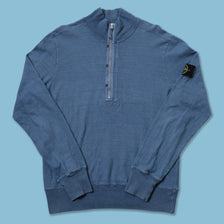 Vintage Stone Island Q-Zip Sweater Large