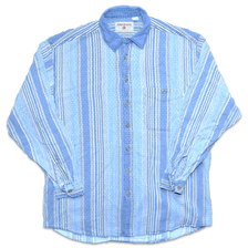 Vintage Vertical Striped Shirt Large - Double Double Vintage