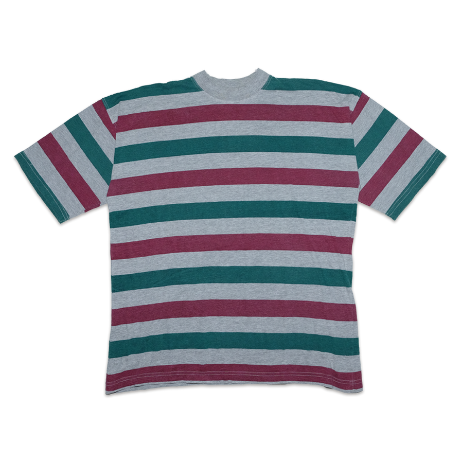 Vintage Striped T-Shirt Large / XLarge - Double Double Vintage
