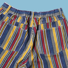 Vintage Striped Denim Pants Medium / Large