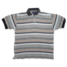 Vintage Striped Polo Medium / Large - Double Double Vintage