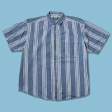 Vintage Vertical Striped Shirt XLarge