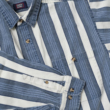 Vintage Vertical Striped Shirt Medium / Large