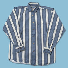 Vintage Vertical Striped Shirt Medium / Large
