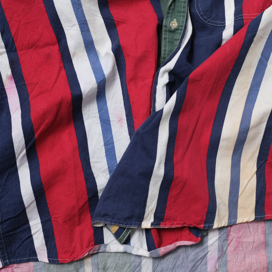Vintage Striped Shirt XLarge