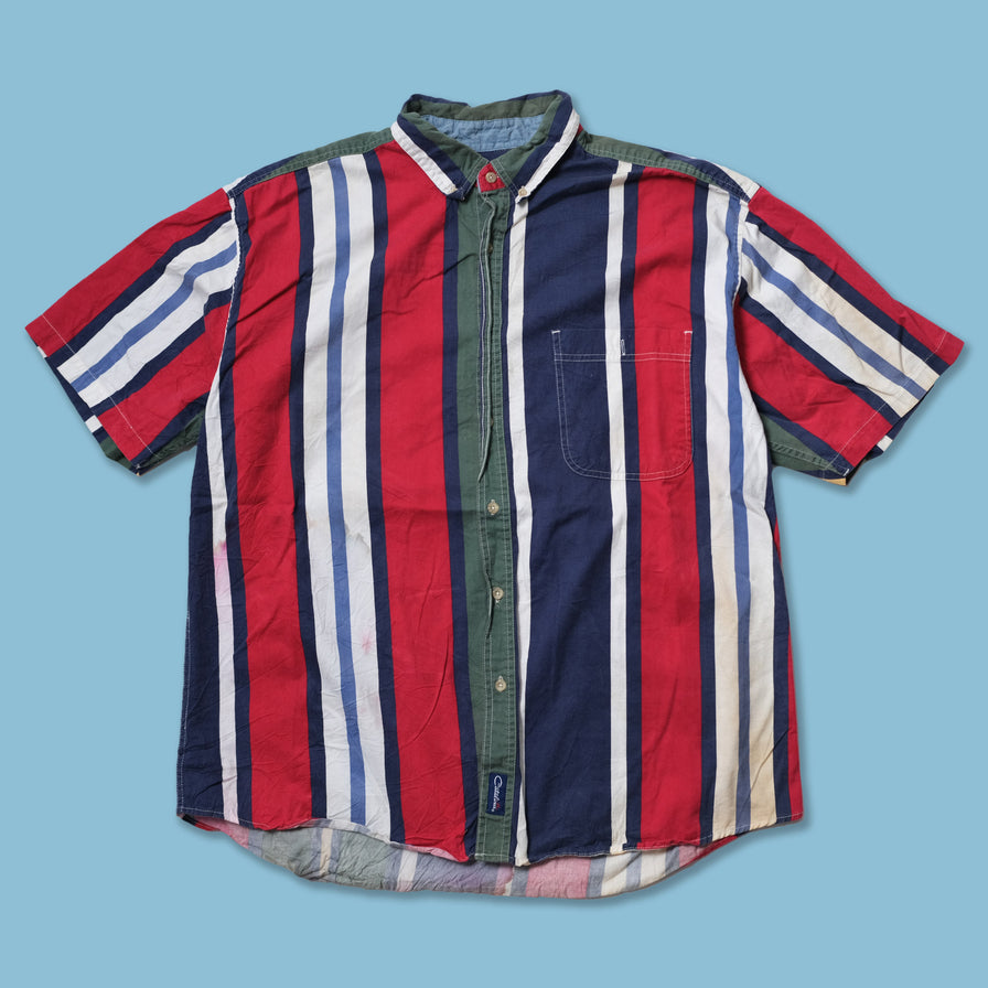 Vintage Striped Shirt XLarge