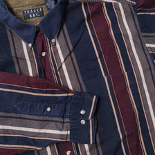 Vintage Vertical Striped Shirt XXL