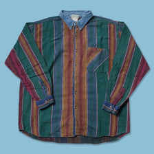 Vintage Vertical Striped Shirt Large / XLarge