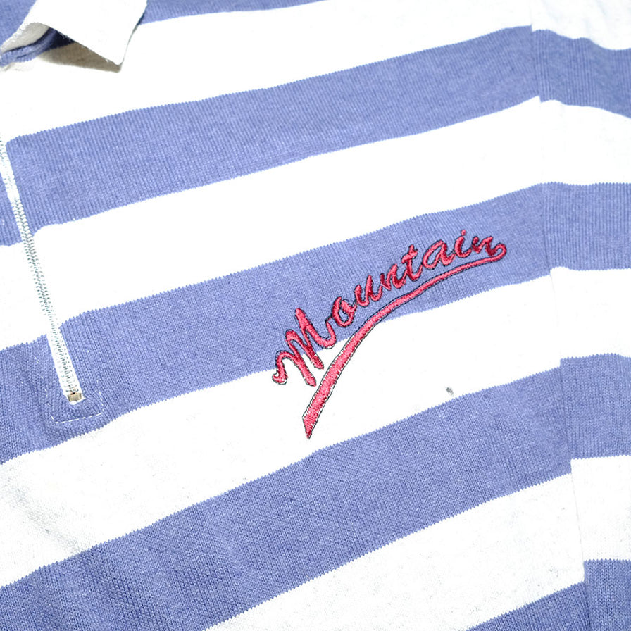 Vintage Mountain Striped Sweater Large - Double Double Vintage