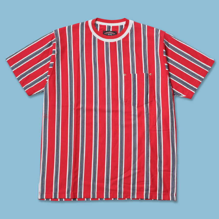 Vintage Deadstock Striped T-Shirt Medium / Large