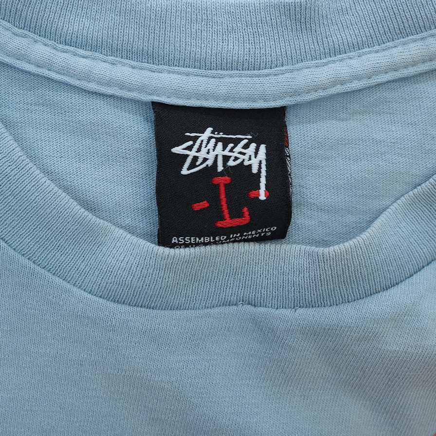 Vintage Stussy Dinosaur Print T-Shirt Medium - Double Double Vintage