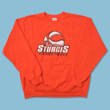 Vintage Sturgis Basketball Sweater Large