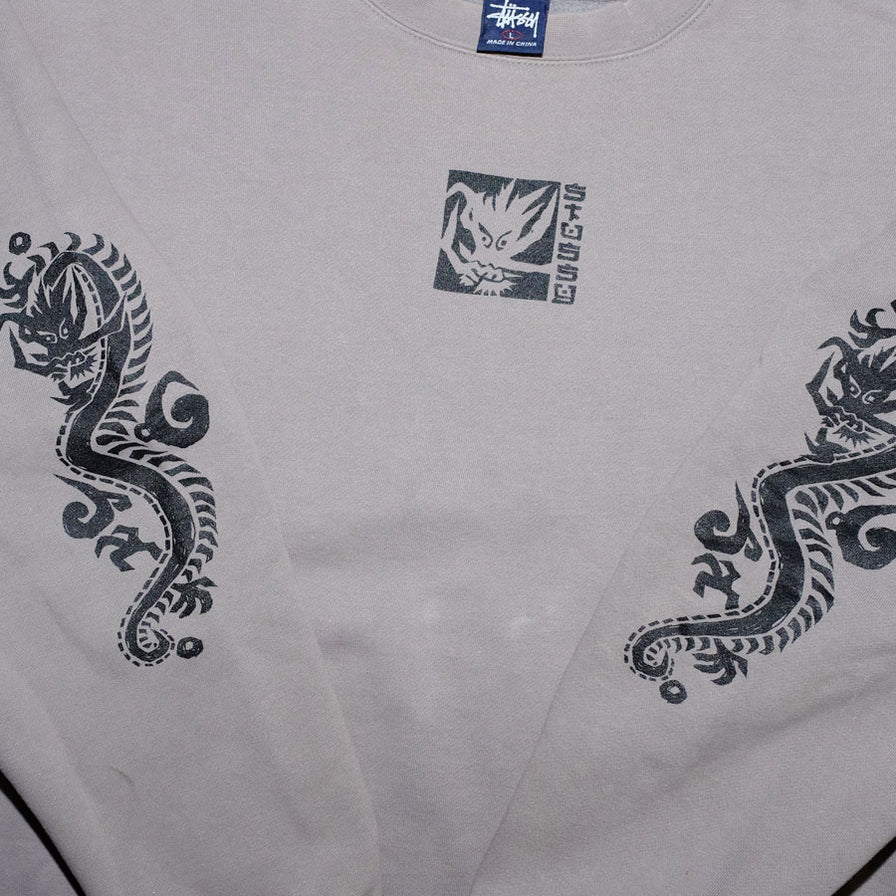 Vintage Stussy Sweater Large - Double Double Vintage