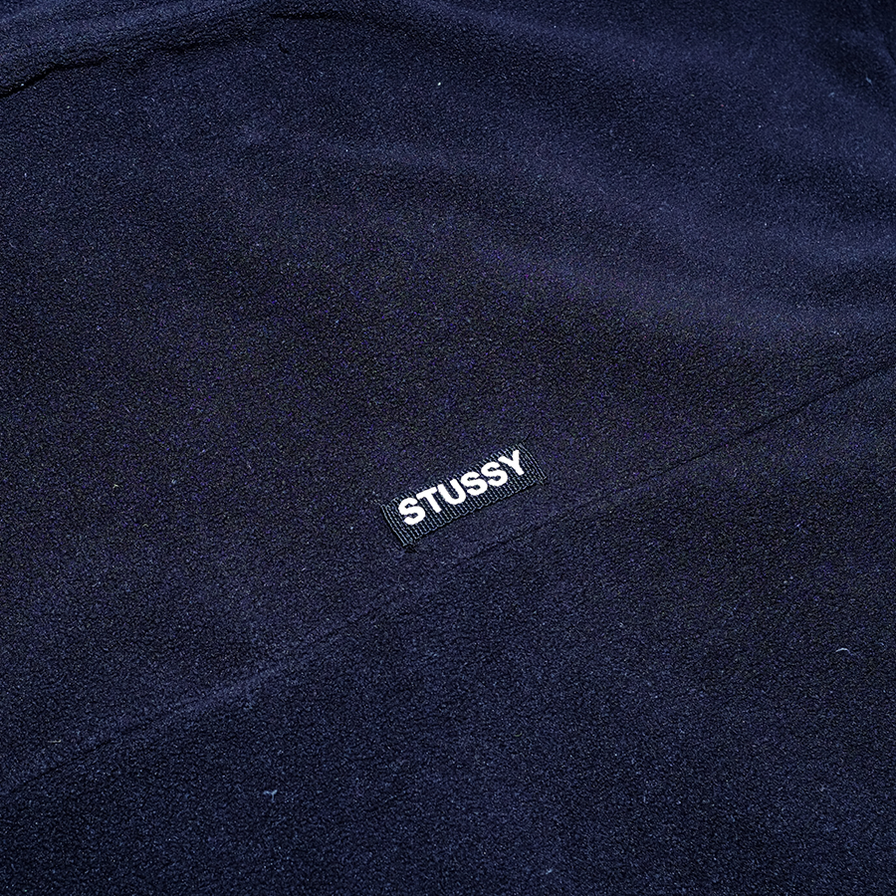 Stussy Q-Zip Fleece Large - Double Double Vintage