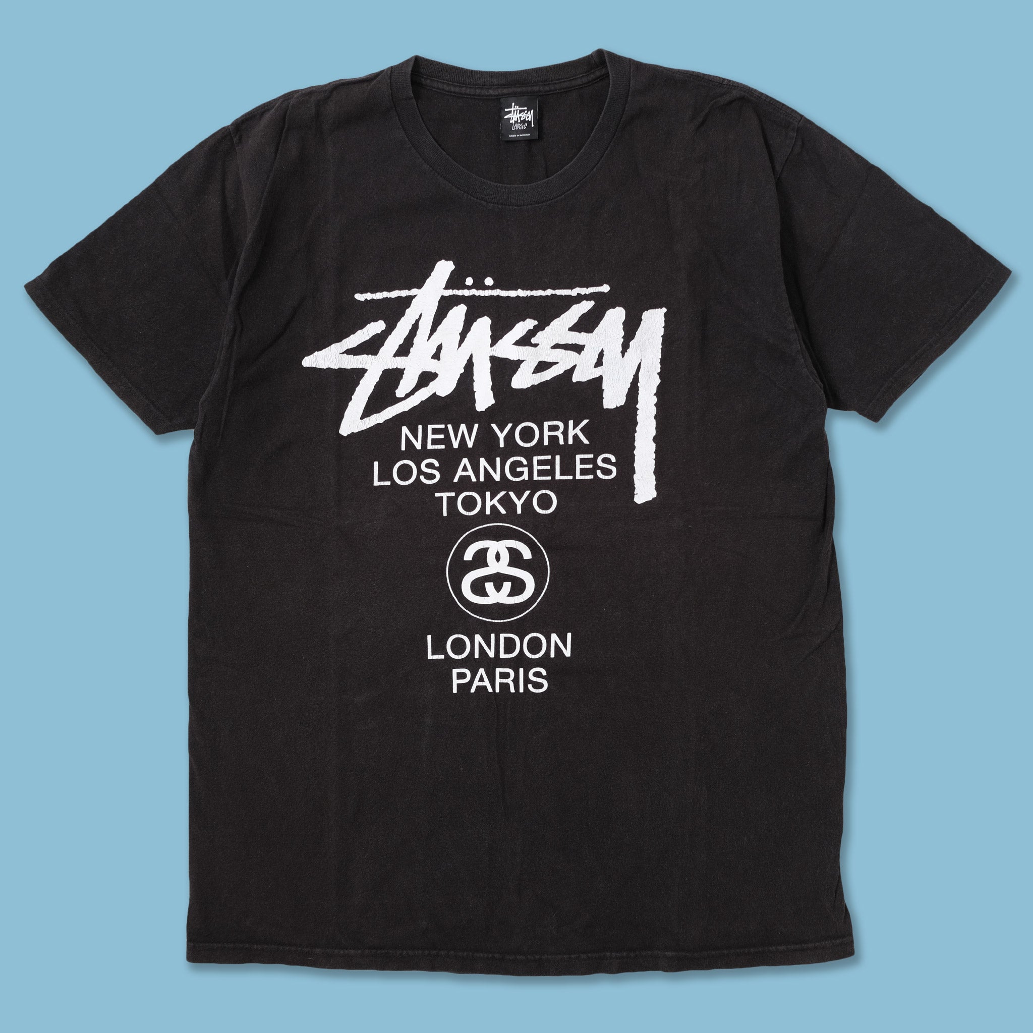 T shirt stussy on sale