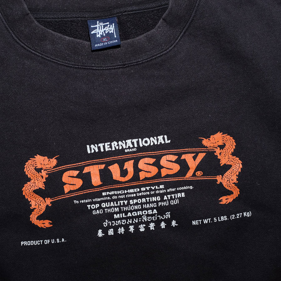 Vintage Stussy Sweater Large / XLarge - Double Double Vintage
