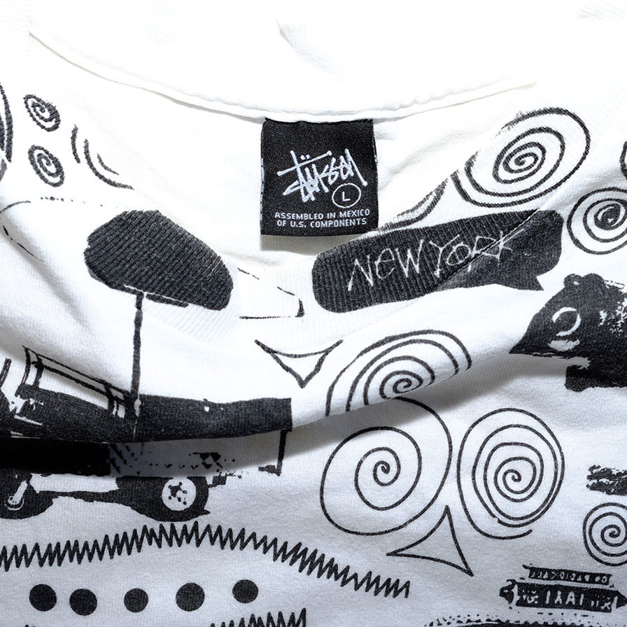 Vintage Stussy T-Shirt Large / XLarge - Double Double Vintage