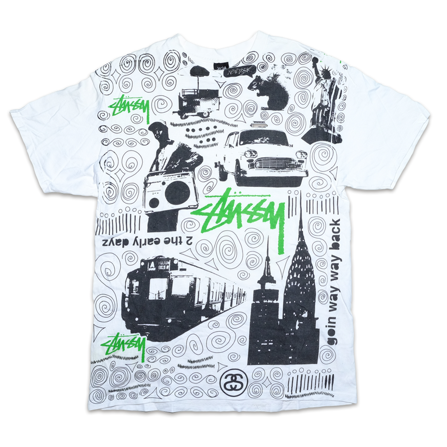 Vintage Stussy T-Shirt Large / XLarge - Double Double Vintage