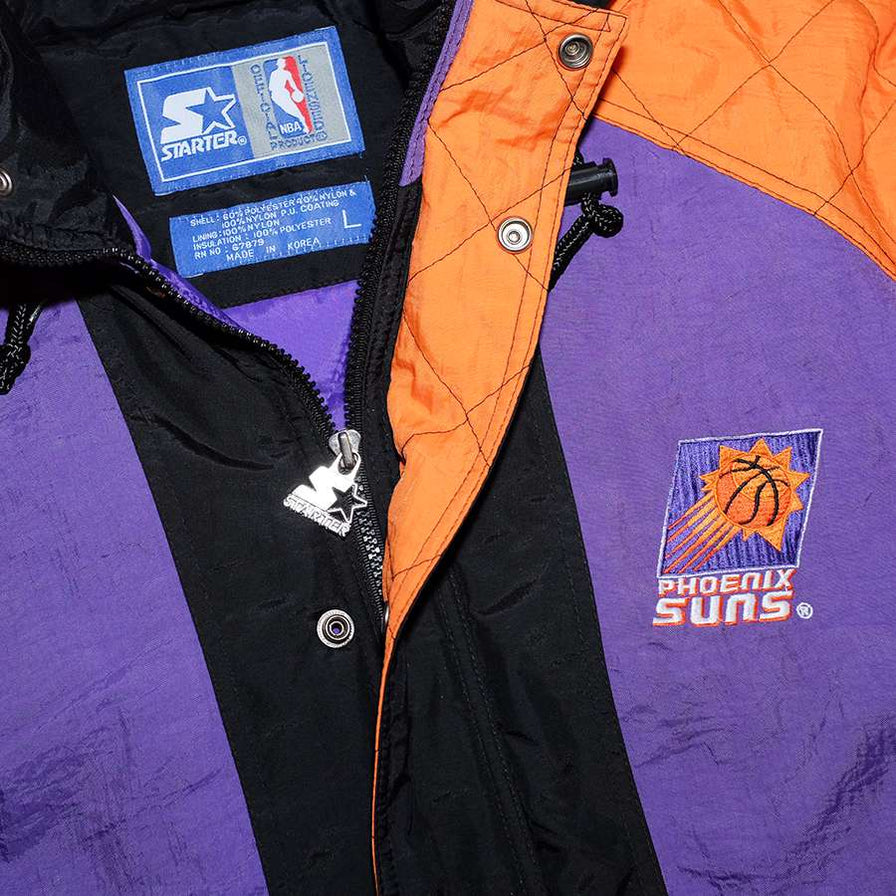 Vintage phoenix suns starter jacket best sale