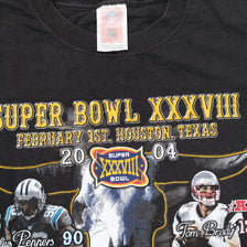 Vintage 2004 Super Bowl T-Shirt Medium