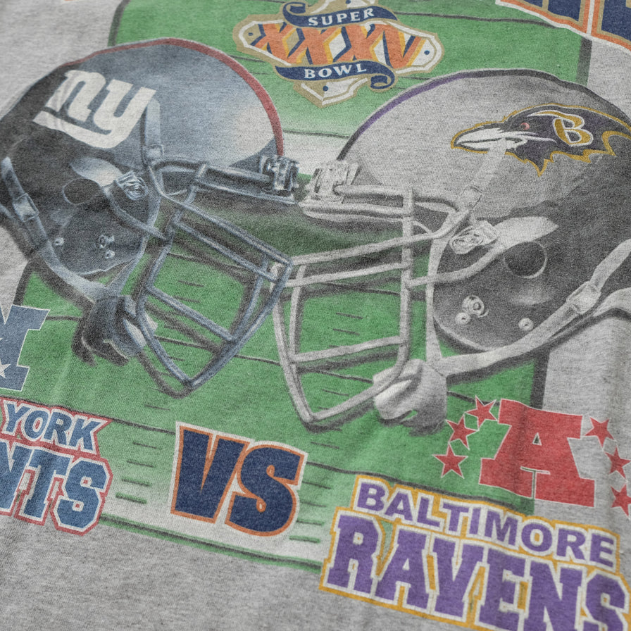Vintage 2001 Super Bowl T-Shirt XLarge
