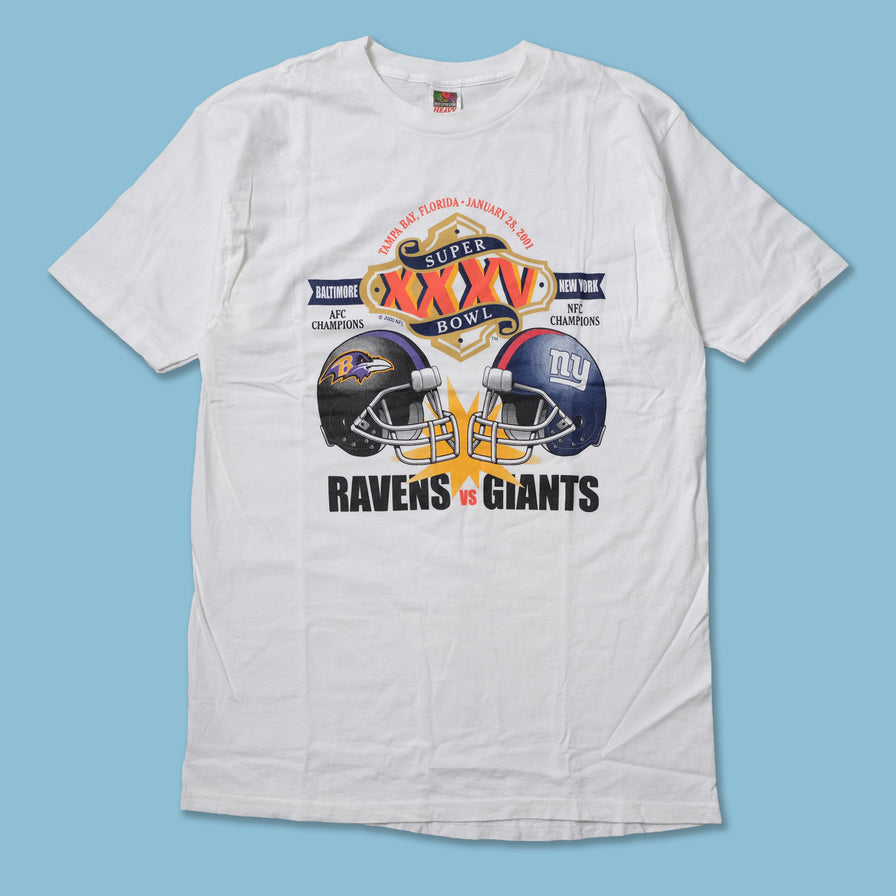 Vintage 2001 Super Bowl T-Shirt XLarge