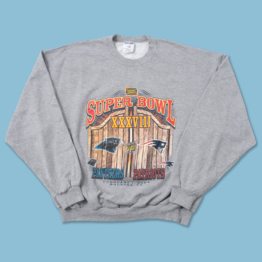 Vintage 2004 Super Bowl Sweater XLarge