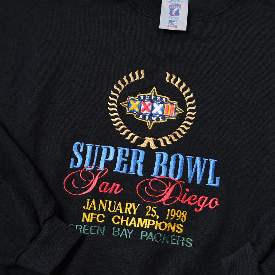 Vintage 1998 Super Bowl Sweater XLarge