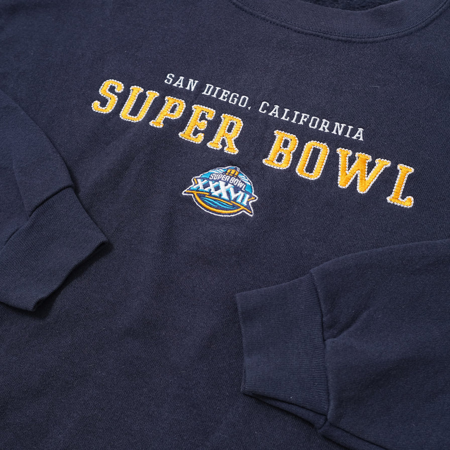 Vintage 1995 Super Bowl Sweater Large