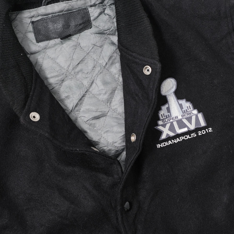 2012 Super Bowl Wool Jacket Large