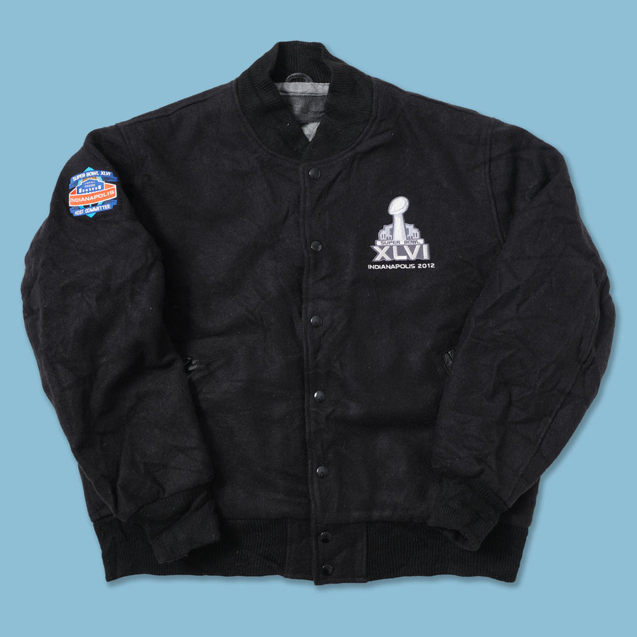 2012 Super Bowl Wool Jacket Large