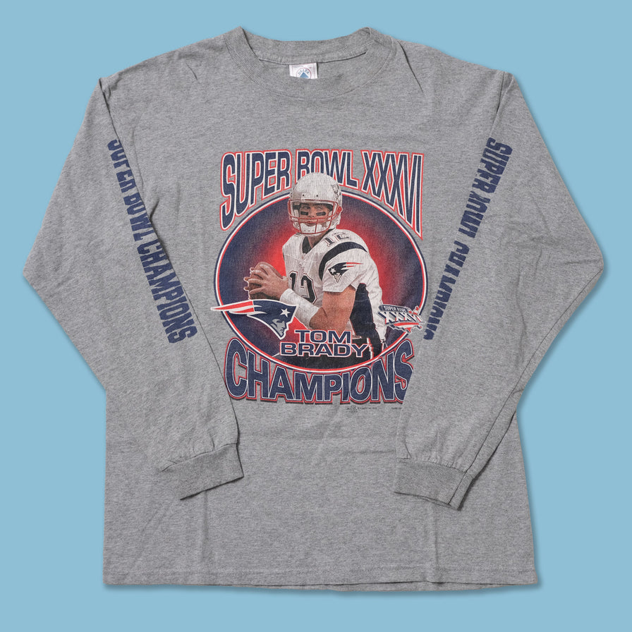 Vintage 2002 Tom Brady Longsleeve Medium
