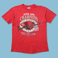 Vintage 1989 San Francisco 49ers Super Bowl T-Shirt Large