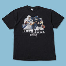 2007 Super Bowl T-Shirt Large