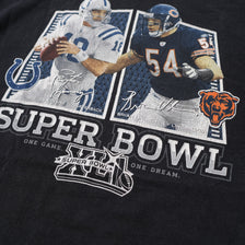 2007 Super Bowl T-Shirt Large