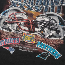 Vintage 2004 Super Bowl T-Shirt Medium / Large